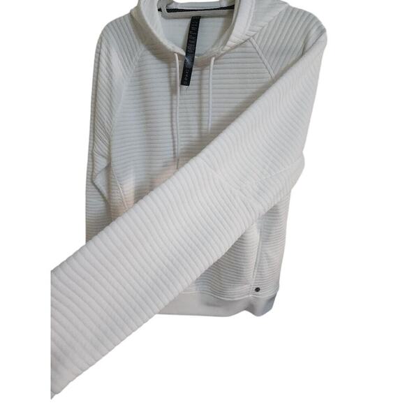 Apana Ribbed Hoodie - White, Size Small - Excellent Condition! - Picture 4 of 5